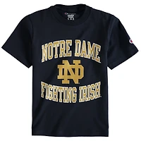 Youth Champion Navy Notre Dame Fighting Irish Circling Team Jersey T-Shirt