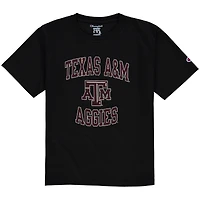 Youth Champion Black Texas A&M Aggies Circling Team Jersey T-Shirt