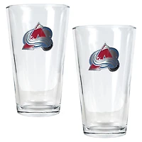 Colorado Avalanche 16oz. Pint Glass Set