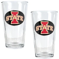 Iowa State Cyclones 16oz. Pint Glass Set