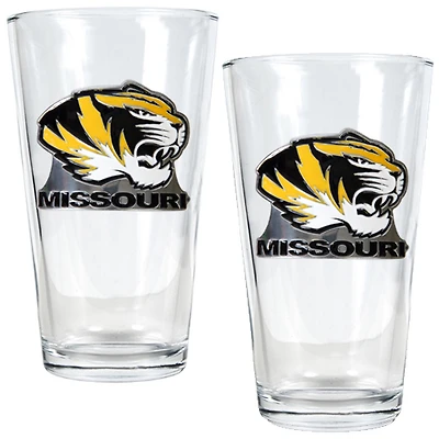 Missouri Tigers 16oz. Pint Glass Set