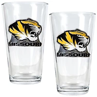 Missouri Tigers 16oz. Pint Glass Set