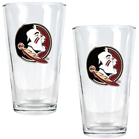 Florida State Seminoles 16oz. Pint Glass Set