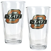 Oklahoma State Cowboys 16oz. Pint Glass Set