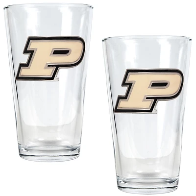 Purdue Boilermakers 16oz. Pint Glass Set