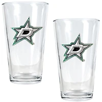 Dallas Stars 16oz. Pint Glass Set