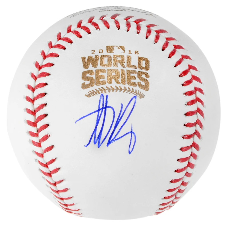 Anthony Rizzo Chicago Cubs Autographed 2016 MLB World Series Baseball
