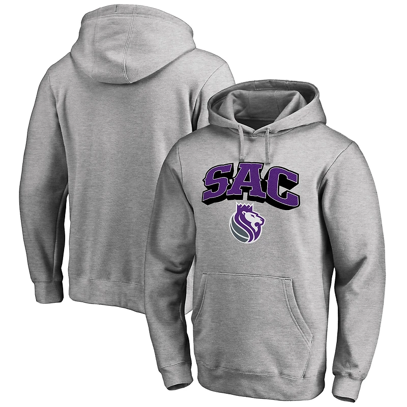 Men's Sacramento Kings Ash Hometown Collection SAC Pullover Hoodie