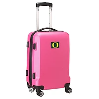 MOJO Pink Oregon Ducks 21" 8-Wheel Hardcase Spinner Carry-On Luggage
