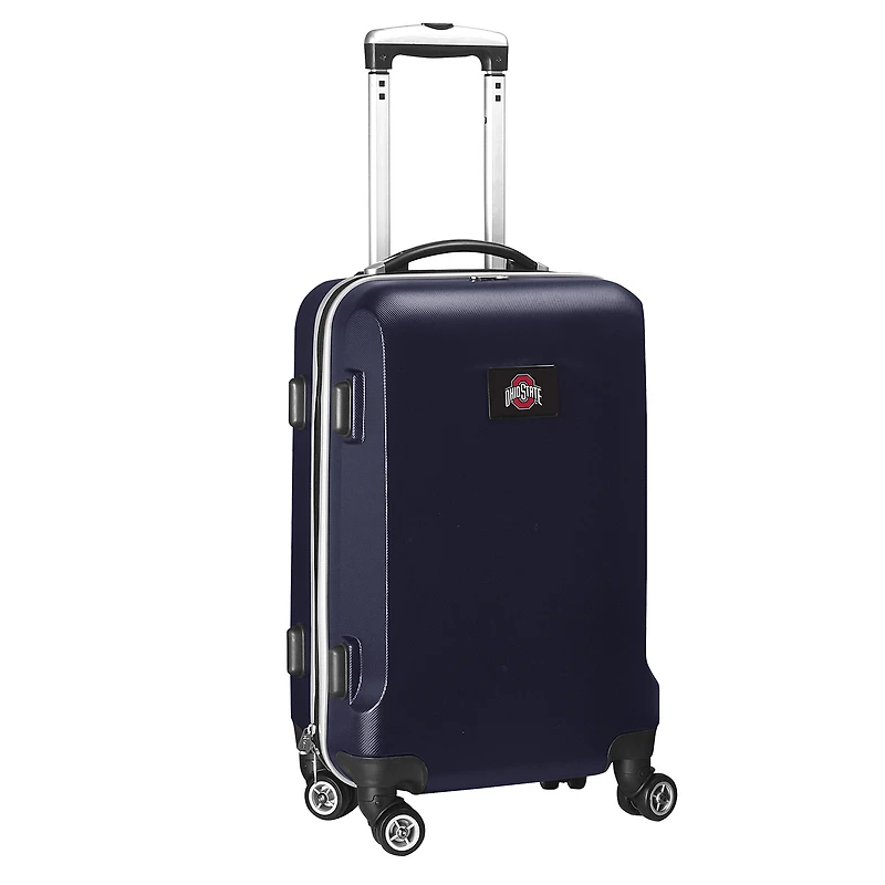 MOJO Navy Ohio State Buckeyes 21" 8-Wheel Hardcase Spinner Carry-On Luggage