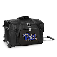 MOJO Pitt Panthers 22" 2-Wheeled Duffel Bag