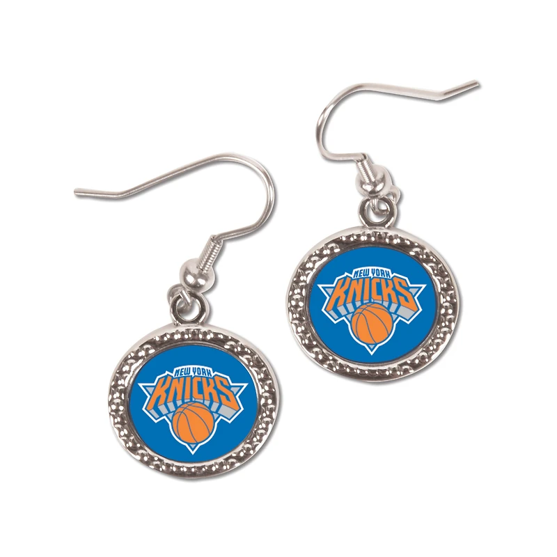 Women's WinCraft New York Knicks Round Dangle Earrings