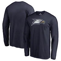 Men's Navy Georgia Southern Eagles Primary Team Logo Long Sleeve T-Shirt