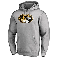 Men's Ash Missouri Tigers Primary Team Logo Pullover Hoodie