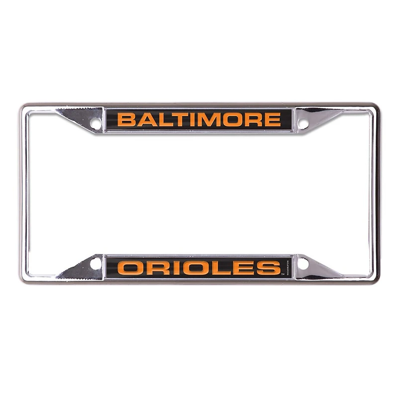 WinCraft Baltimore Orioles Inlaid License Plate Frame