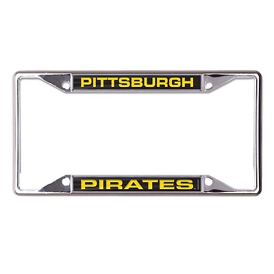 WinCraft Pittsburgh Pirates Inlaid License Plate Frame
