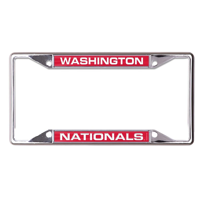 WinCraft Washington Nationals Inlaid License Plate Frame