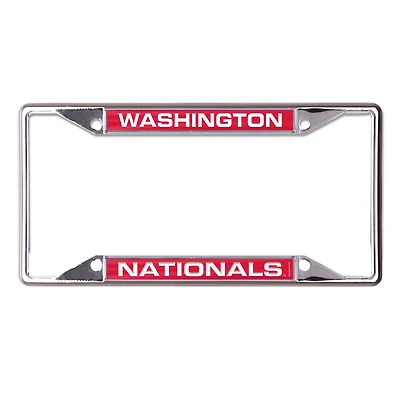 WinCraft Washington Nationals Inlaid License Plate Frame