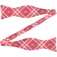 Scarlet Ohio State Buckeyes Rhodes Self-Tie Bow Tie