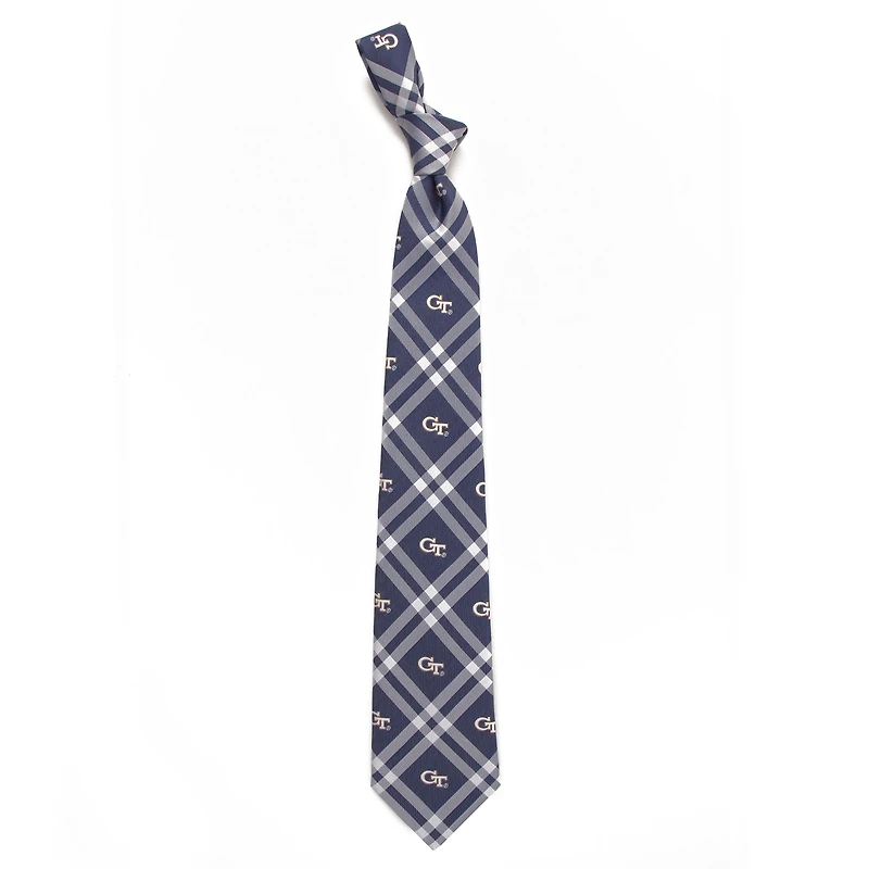 Men's Navy Georgia Tech Yellow Jackets Rhodes Tie