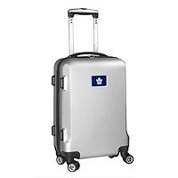 MOJO Silver Toronto Maple Leafs 21" 8-Wheel Hardcase Spinner Carry-On Luggage