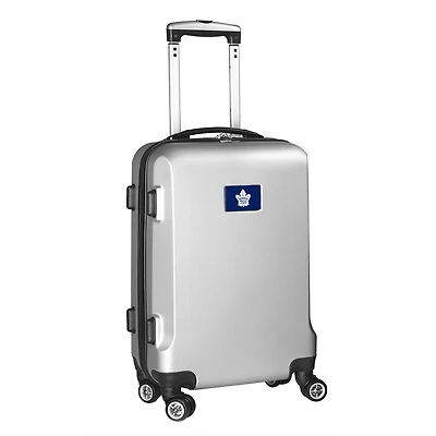 MOJO Silver Toronto Maple Leafs 21" 8-Wheel Hardcase Spinner Carry-On Luggage