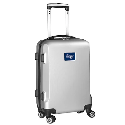 MOJO Silver Los Angeles Rams 21" 8-Wheel Hardcase Spinner Carry-On Luggage