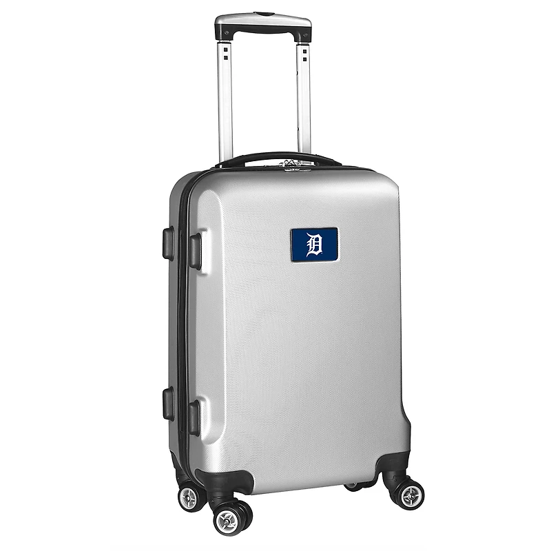 MOJO Silver Detroit Tigers 21" 8-Wheel Hardcase Spinner Carry-On Luggage