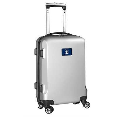 MOJO Silver Detroit Tigers 21" 8-Wheel Hardcase Spinner Carry-On Luggage