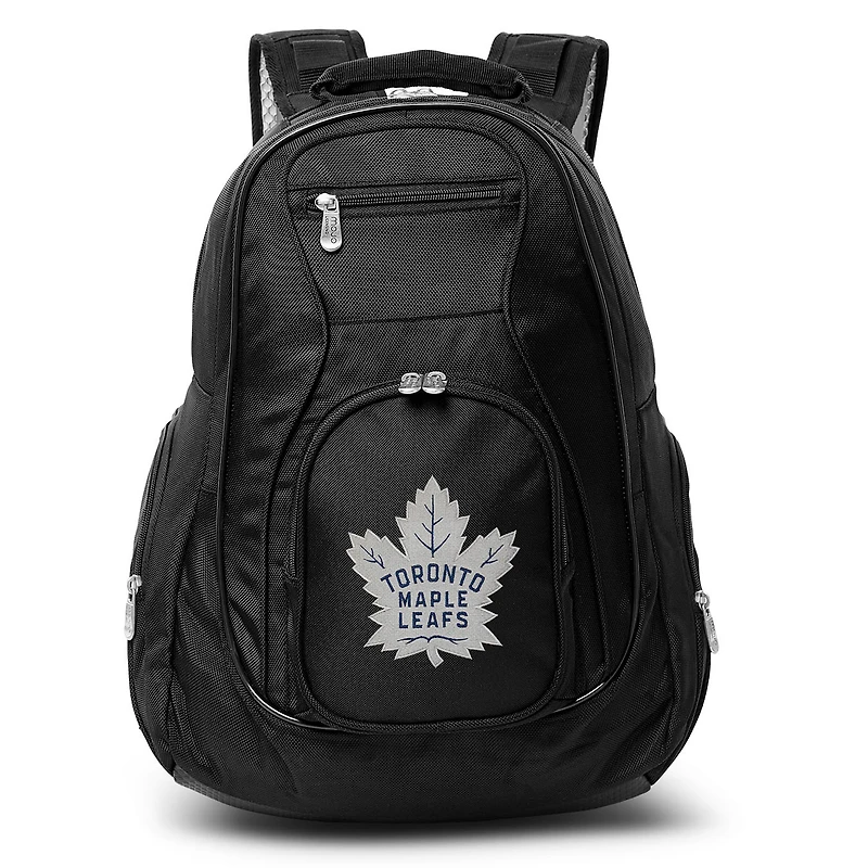 MOJO Black Toronto Maple Leafs 19'' Laptop Travel Backpack
