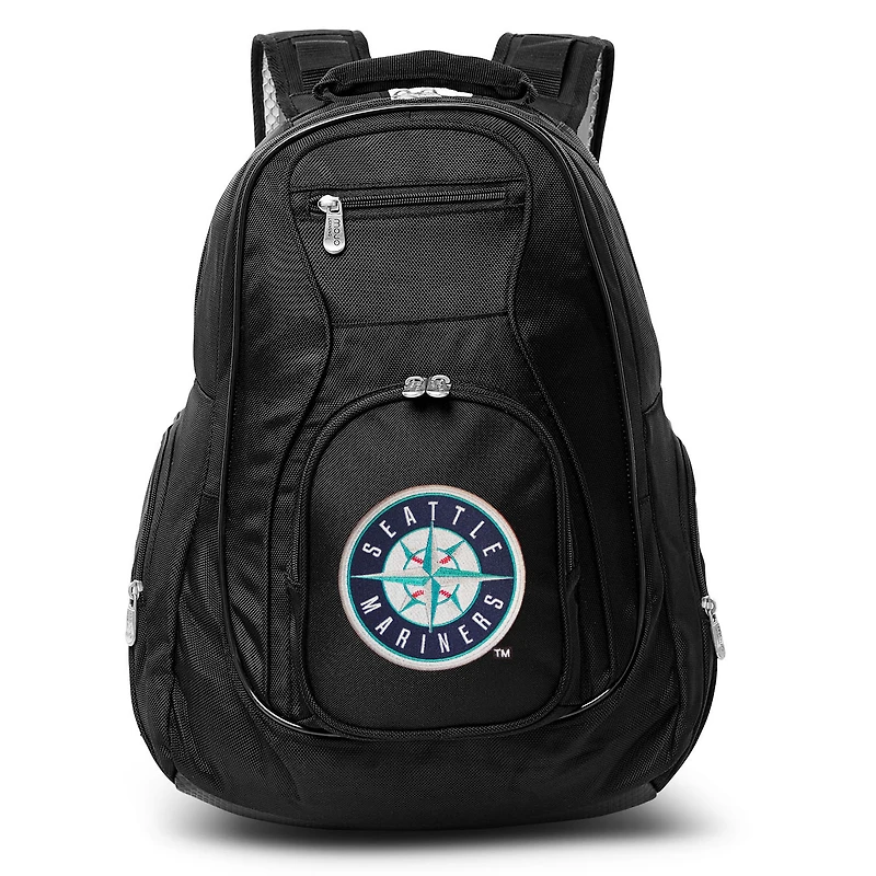 MOJO Black Seattle Mariners 19'' Laptop Travel Backpack