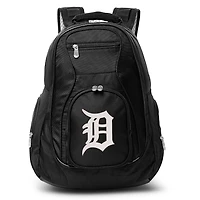 MOJO Black Detroit Tigers 19'' Laptop Travel Backpack