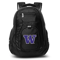 MOJO Black Washington Huskies 19'' Laptop Travel Backpack