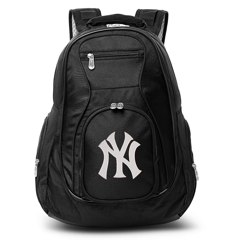 MOJO Black New York Yankees 19'' Laptop Travel Backpack