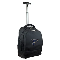 Black St. Louis Blues 19'' Premium Wheeled Backpack