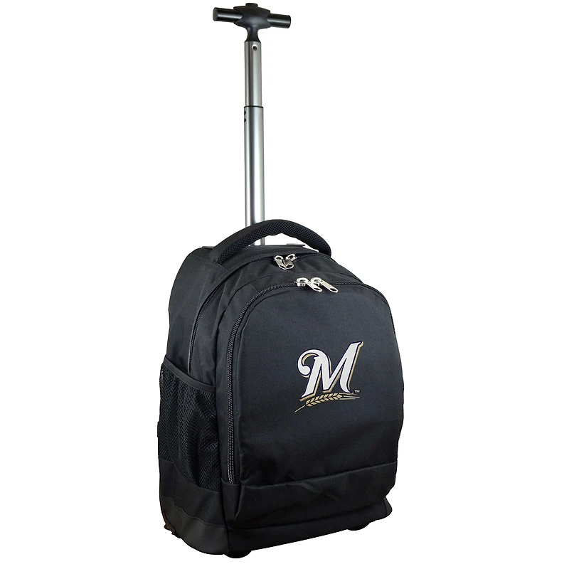 Milwaukee Brewers 19'' Premium Wheeled Backpack