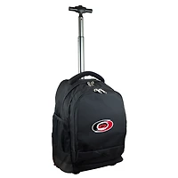 Black Carolina Hurricanes 19'' Premium Wheeled Backpack