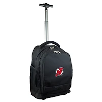 Black New Jersey Devils 19'' Premium Wheeled Backpack