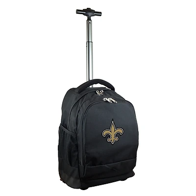 New Orleans Saints 19'' Premium Wheeled Backpack