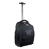 Washington Huskies 19'' Premium Wheeled Backpack