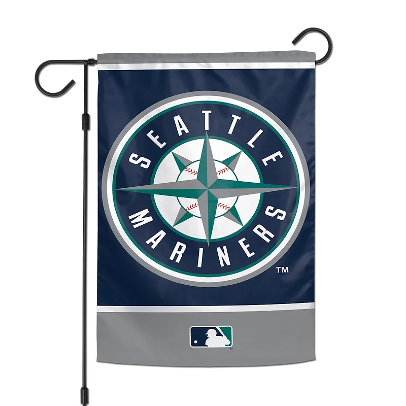 WinCraft Seattle Mariners 12" x 18" Double-Sided Garden Flag