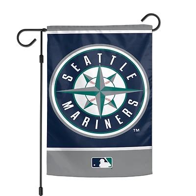 WinCraft Seattle Mariners 12" x 18" Double-Sided Garden Flag
