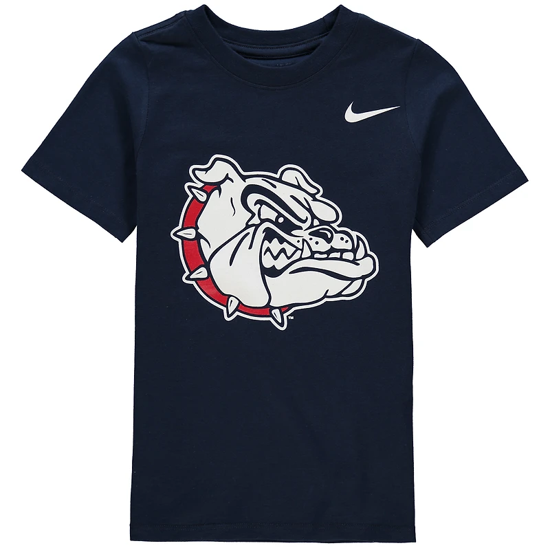 Preschool Nike Navy Gonzaga Bulldogs Logo T-Shirt