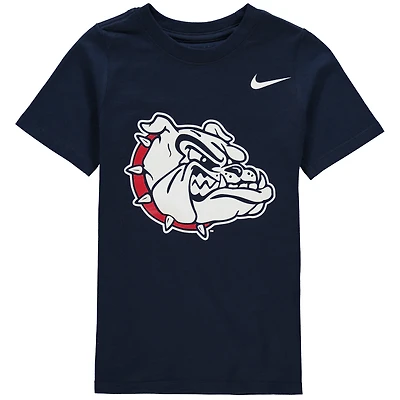 Preschool Nike Navy Gonzaga Bulldogs Logo T-Shirt