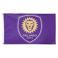 WinCraft Orlando City SC 3' x 5' Deluxe Single-Sided Flag