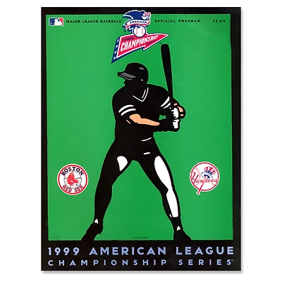 Boston Red Sox 1999 ALCS Program