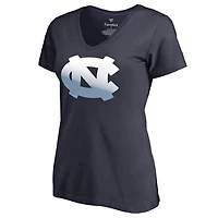 Women's Navy North Carolina Tar Heels Gradient Logo T-Shirt