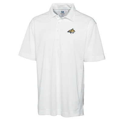 Men's Cutter & Buck White Montana State Bobcats Big & Tall DryTec Genre Polo