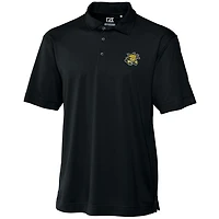 Men's Cutter & Buck Black Wichita State Shockers Big & Tall DryTec Genre Polo