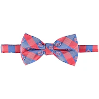 Men's Blue Kansas Jayhawks Check Bow Tie
